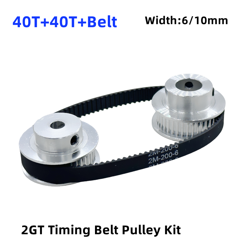 Gt2 Pulley - 2GT 2M 40歯 GT2 40T タイミングベルトプーリーセット