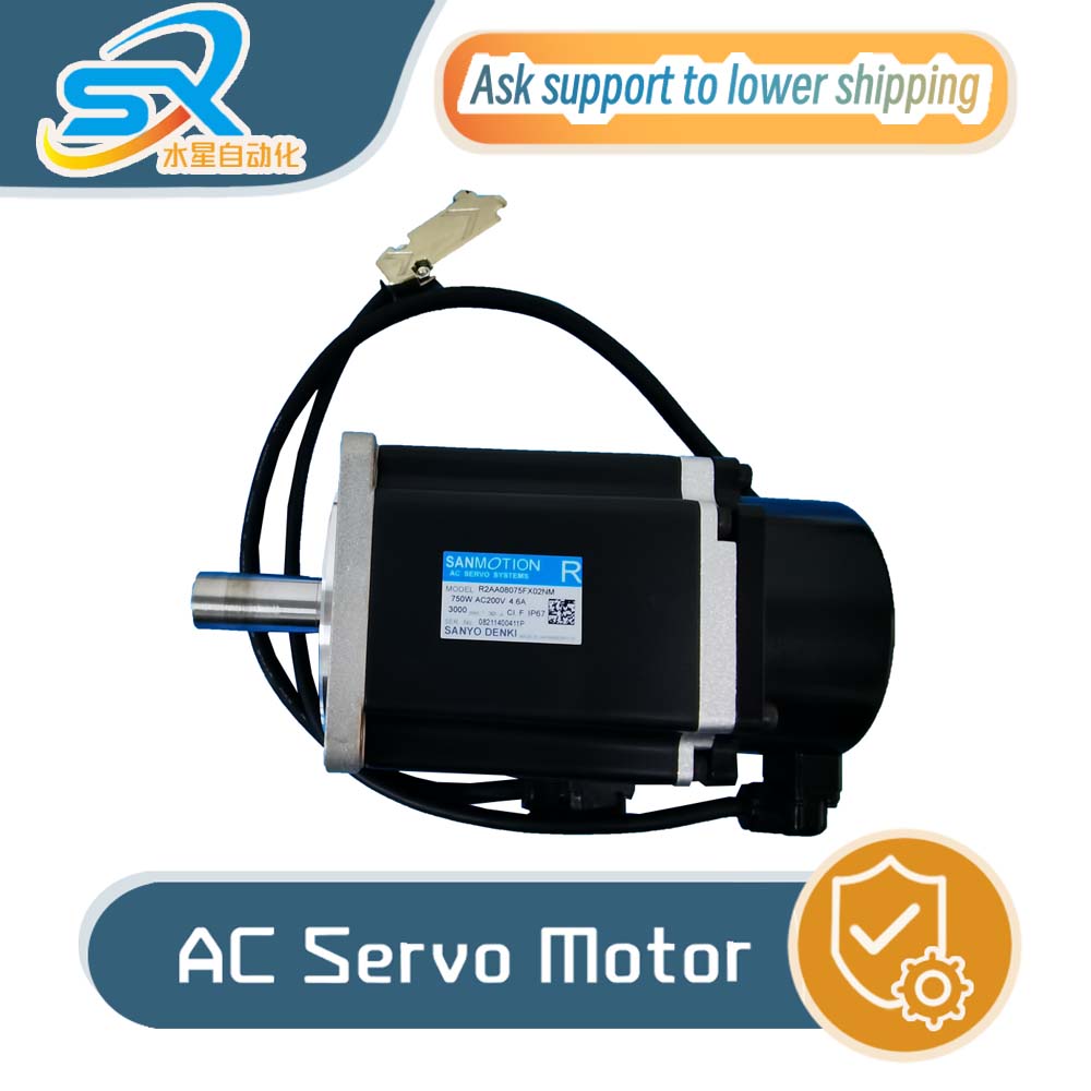 Servo Motor - 三洋電機 高品質サーボモーター R2AA08075FX02NM 750W 工場検査ビデオ付き 詳細はお問い合わせください
