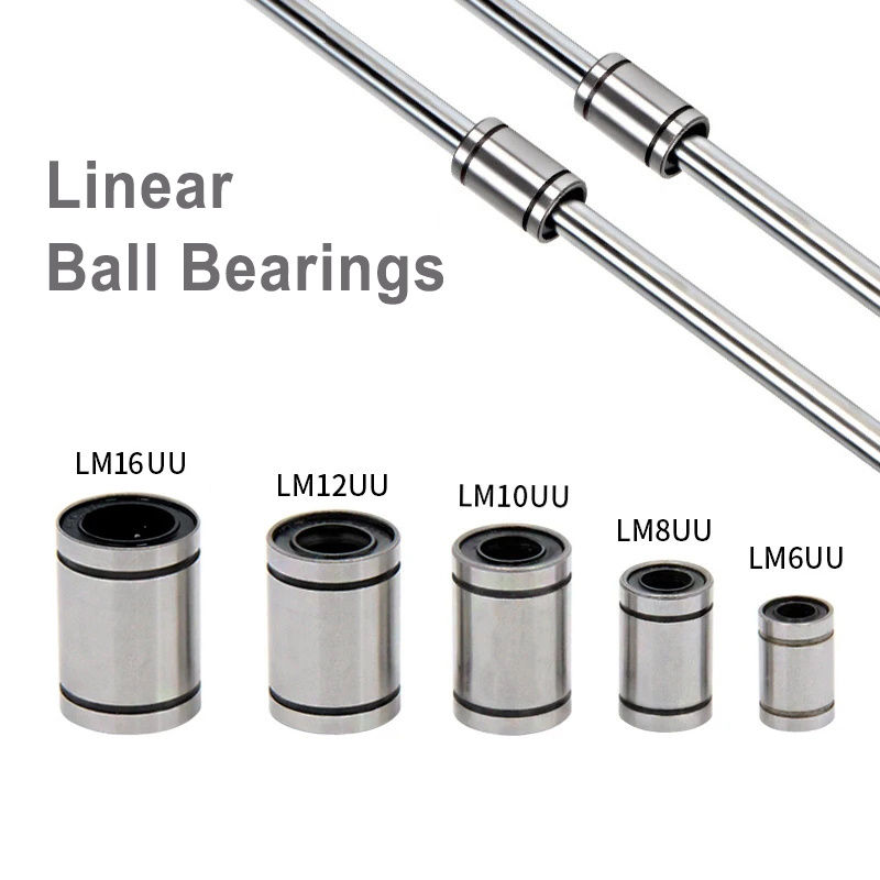 Linear Rod 8Mm - 10個 LM6UU LM8UU LM10UU LM12UU LM16UU