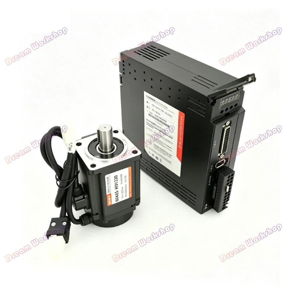 Cnc Bits - CNCサーボモーターセット 40/60/80 小型AC 200V 100W 400W