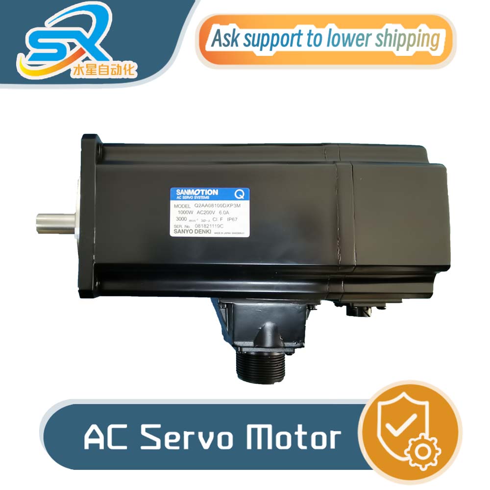 Servo Motor - 三洋電機 AC サーボモーター Q2AA08100DXP3M 1000W 200v