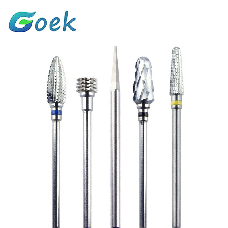 Carbide End Mill - 1ピース歯科用バー研磨スーパーコースミディアムプレーンタングステンカーバイドカッター。Hp識別子ラボドリルビット研磨研削