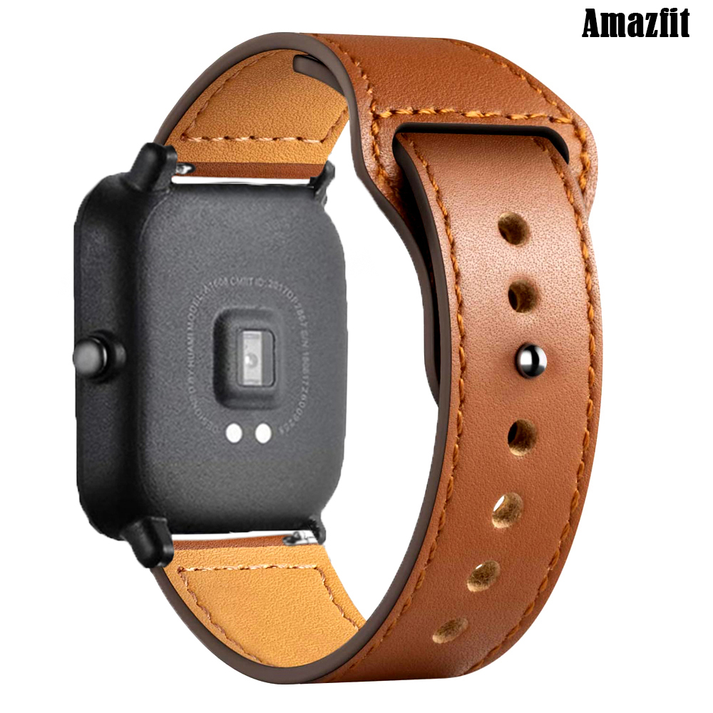 Amazfit Bip用レザーストラップ,女の子用ブレスレッ - Gt2 Pulley のレビューと価格