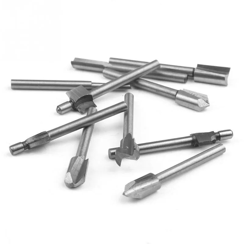 木工用ルータービット HSS ミリングカッター ドレメルロー - End Mill Set のレビューと価格