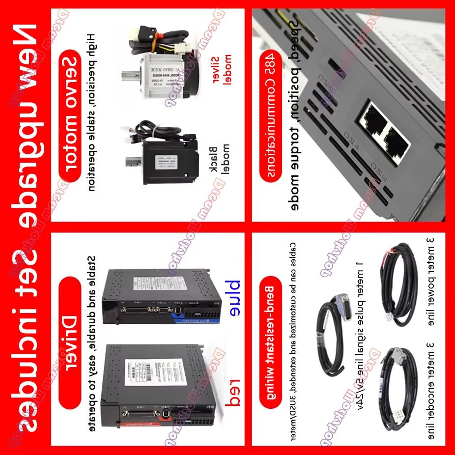 1KW/1.5KW/2KW/2.3KW/2.6KW 220V - Servo Motor のレビューと価格