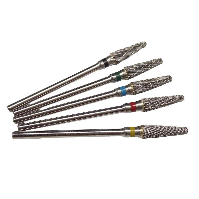 5 ピース/セットステンレス鋼ドリル極細超硬コーンドリルビッ - Carbide End Mill のレビューと価格
