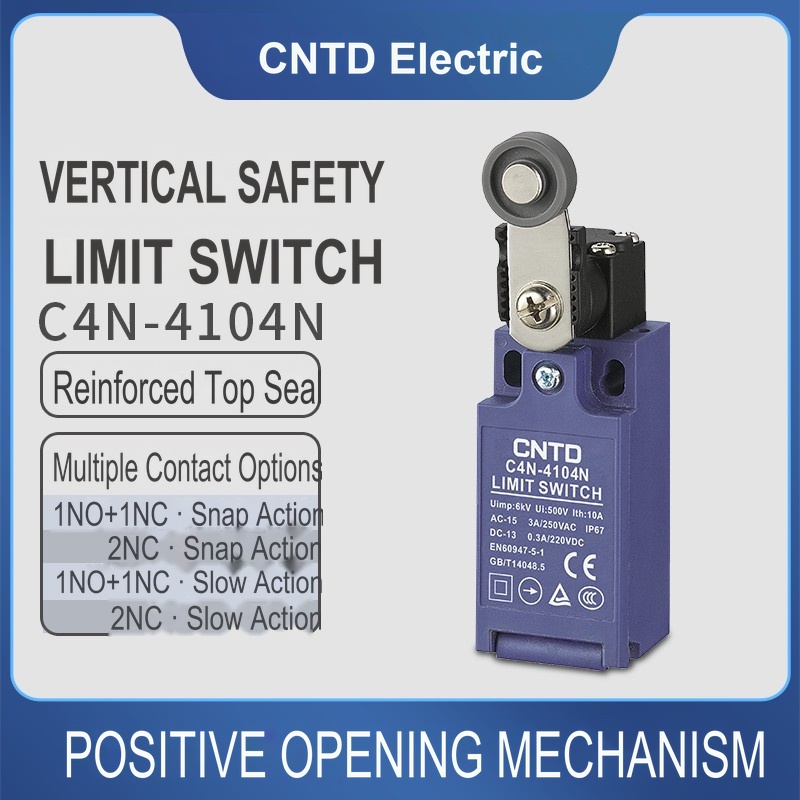 CNTD C4N-4104N 垂直型安全リミットスイッチ、樹 - Limit Switch のレビューと価格