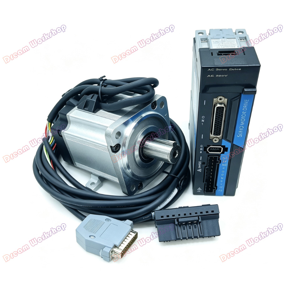 CNCサーボモーターセット 40/60/80 小型AC 20 - Cnc Bits のレビューと価格