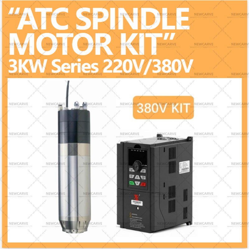 スピンドルモーター + VFDキットA - Water Cooled Spindle のレビューと価格