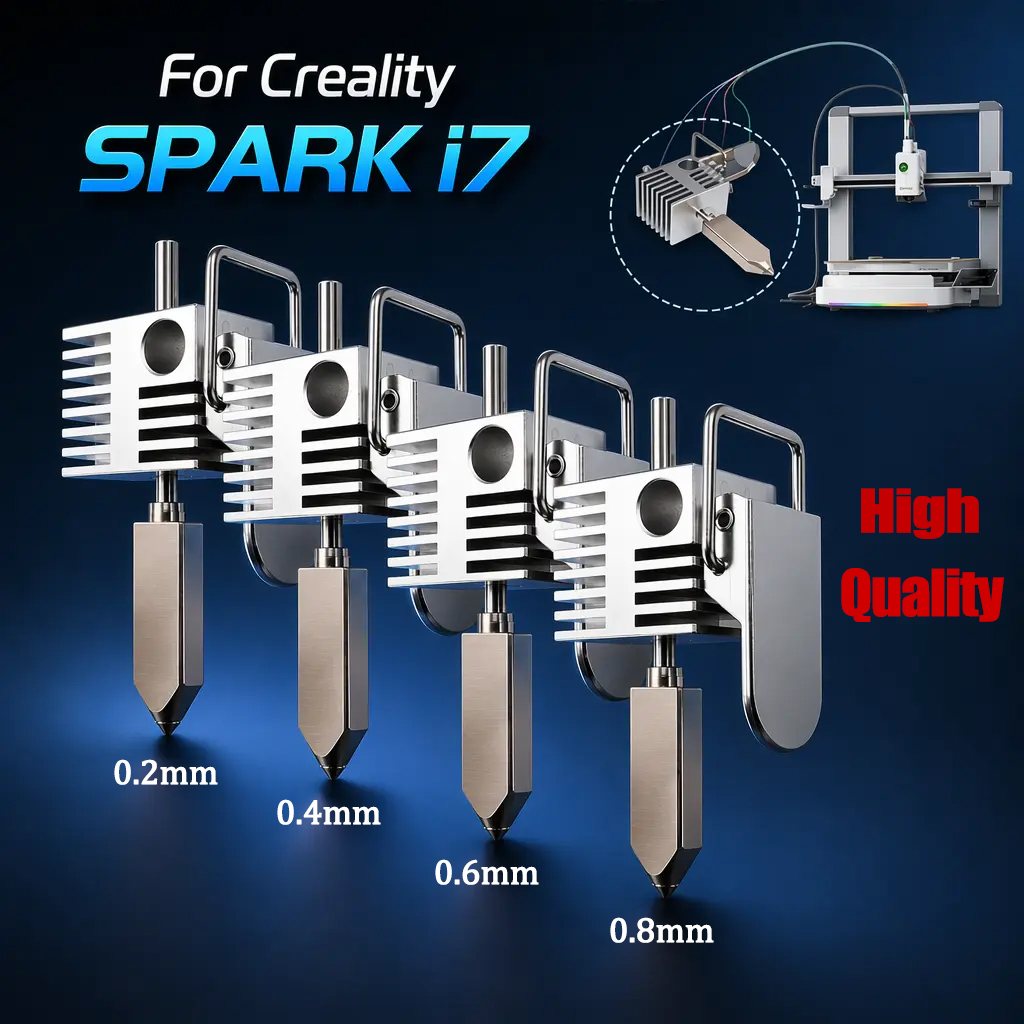 硬化鋼ホットエンド Creality SparkX i7 ホ - Aluminium Profile 2020 のレビューと価格