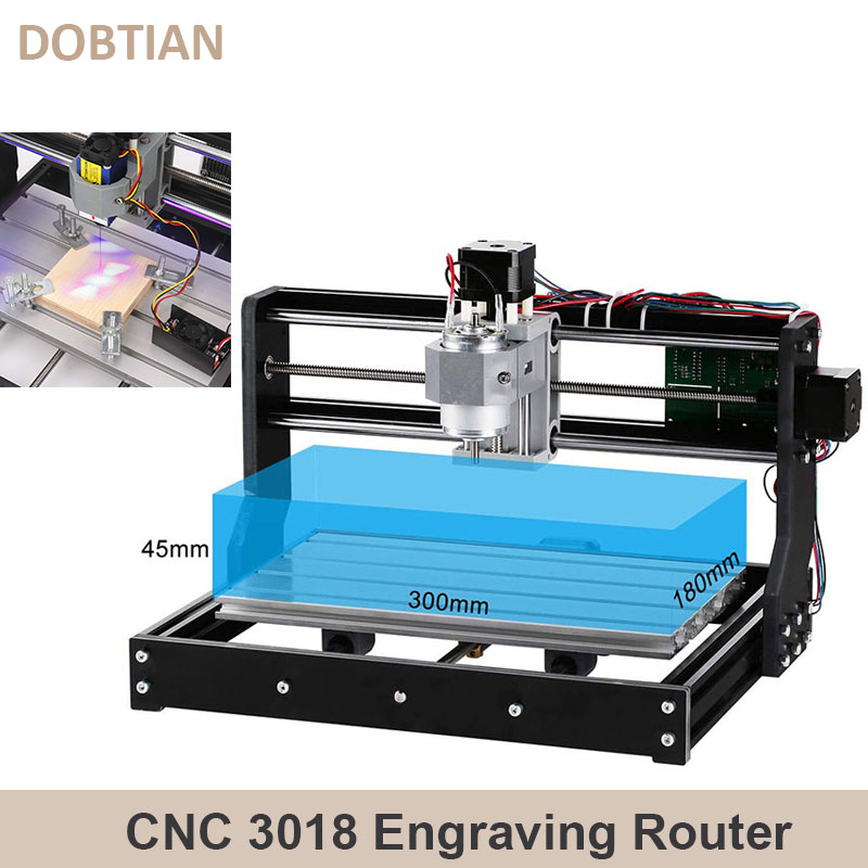 CNC 3018 PRO 木材彫刻機、レーザー彫刻モジュール - 3018 Cnc のレビューと価格