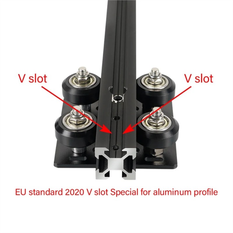 3Dプリンター用プーリー 2020 V-Openbuildd - V Slot Wheel のレビューと価格