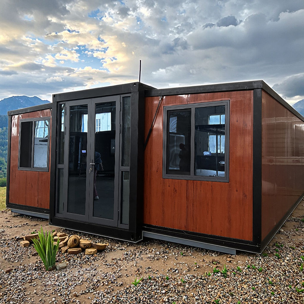 カスタムラグジュアリー屋外プレハブ住宅、折りたたみ式拡張可能 - Aluminium Extrusion のレビューと価格