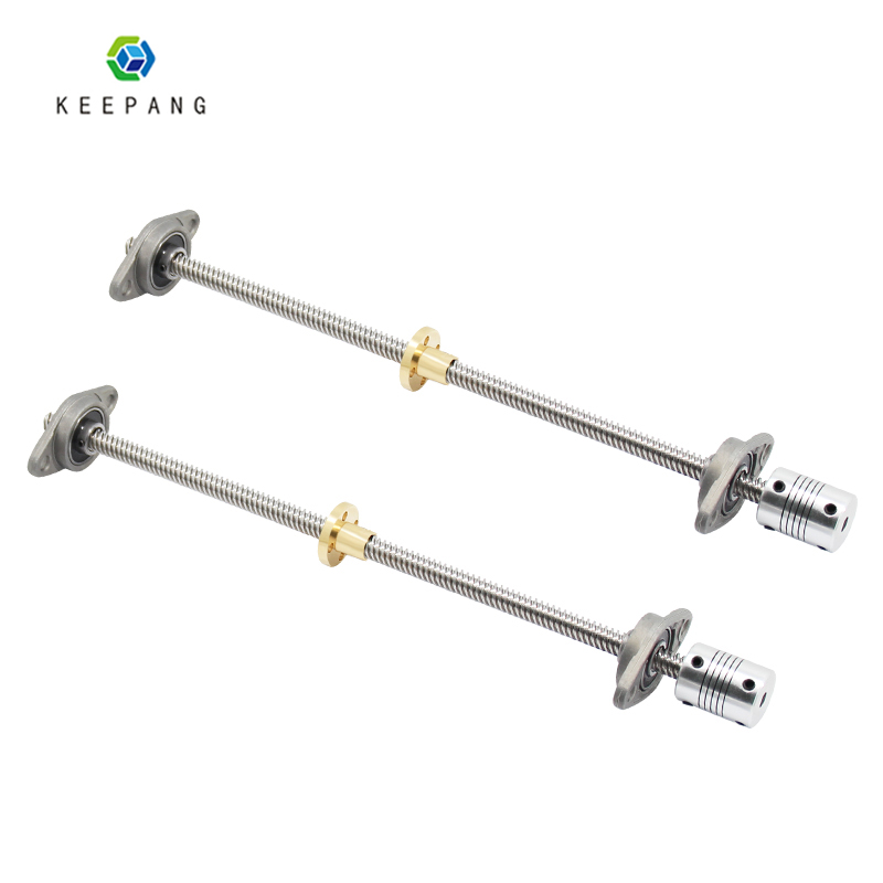 1セット8ミリメートルT8リードスクリュー100 150 2 - Lead Screw 8Mm のレビューと価格