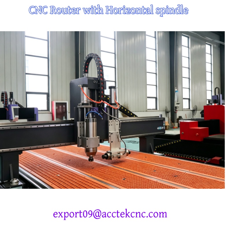 1530 CNCルーター機。両頭水平スピンドルを搭載し、木材 - Water Cooled Spindle のレビューと価格
