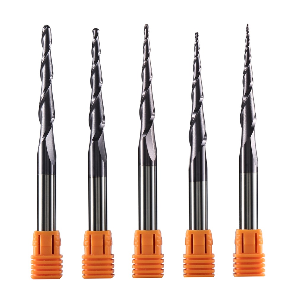 超硬ソリッドエンドミル 4mm 6mm 8mm ボールノーズ - End Mill Set のレビューと価格